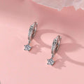999-Sliver Zircon Earring